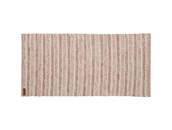 Teppich Mondsee Rot Streifen Baumwolle 70 x 140 cm