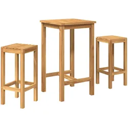 vidaXL, Bartisch, Outdoor Bar Set (60 x 60 x 105 cm, 60 x 60 x 105 cm)