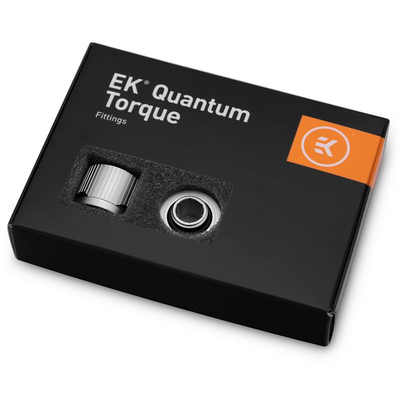 EK Water Blocks EK-Quantum Torque 6er-Pack STC 12/16 -Satin Titanium