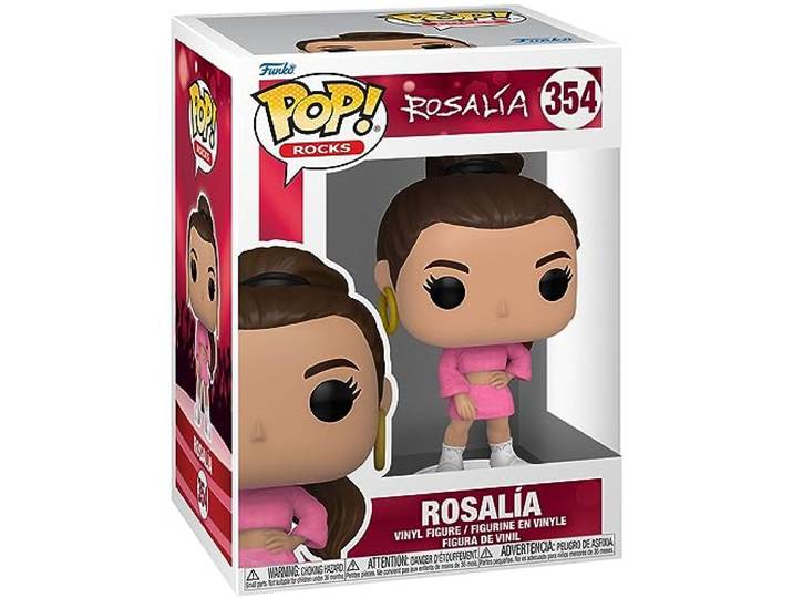 Rosalía Rosalia Rocks! Vinyl Figur 354 Funko Pop! meerkleurig