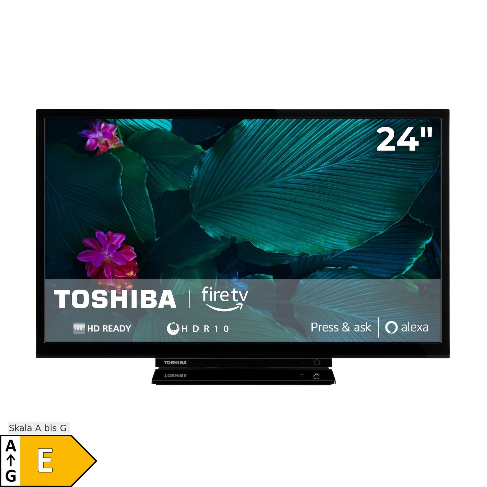 Toshiba 24WF3F63DAR Fernseher 24 Zoll Fire TV HD-Ready Smart TV HDR Alexa Triple-Tuner LED TV (2026)