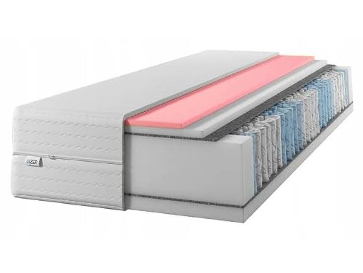 IZER Matratze 120x200 25 cm Visco -Memory -Schaumstoff Taschenfederkern Härtegrad H3 H2 7 zonen Bett Matratzen 2 in 1