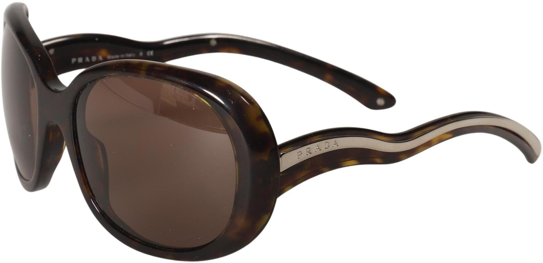 Prada Damen Sonnenbrille, Schwarz - Second Hand