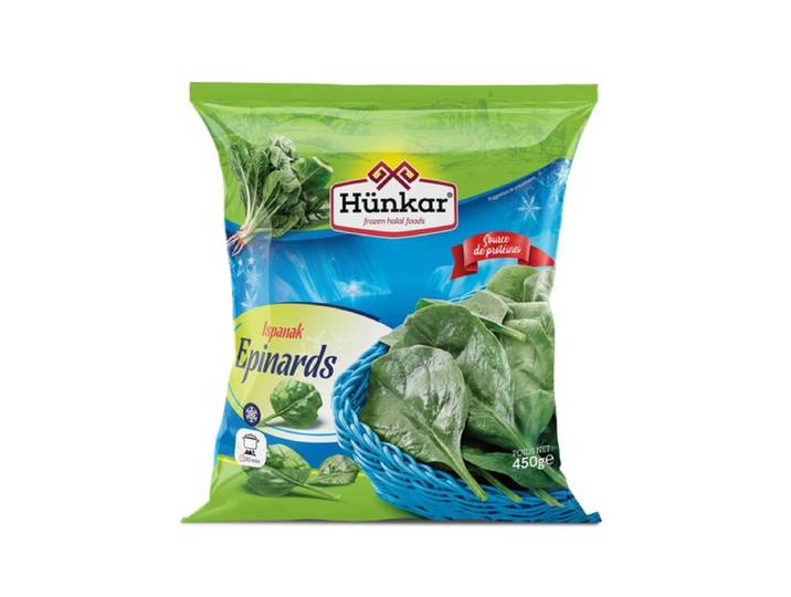 HÜNKAR Épinards - 450 g