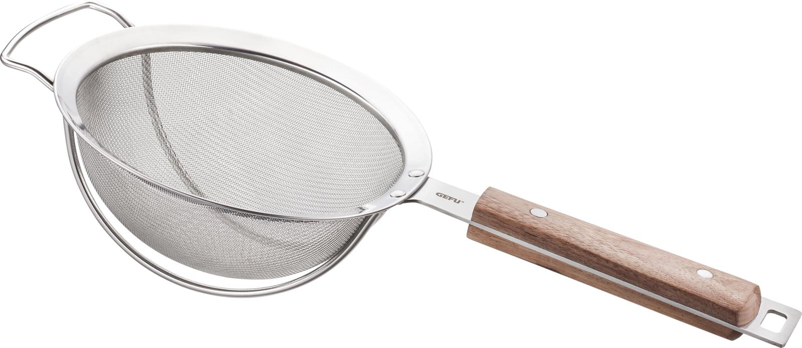 Dripio Zeef met houten handvat, meerkleurig, 16 cm