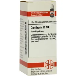 CANTHARIS D 10 Globuli 10 g Globuli