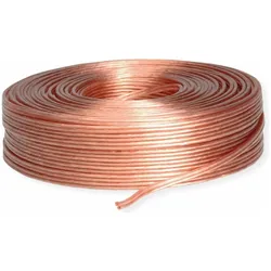 Goobay 15019 (100 m, 1.50 mm2), Lautsprecherkabel, Transparent