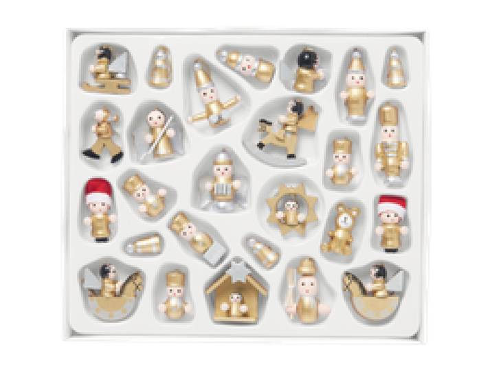 LIVARNO® Décorations de Noël, 26 pièces (or)