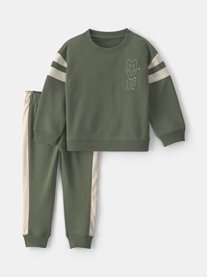 carter's 2tlg. Outfit in Khaki - 104