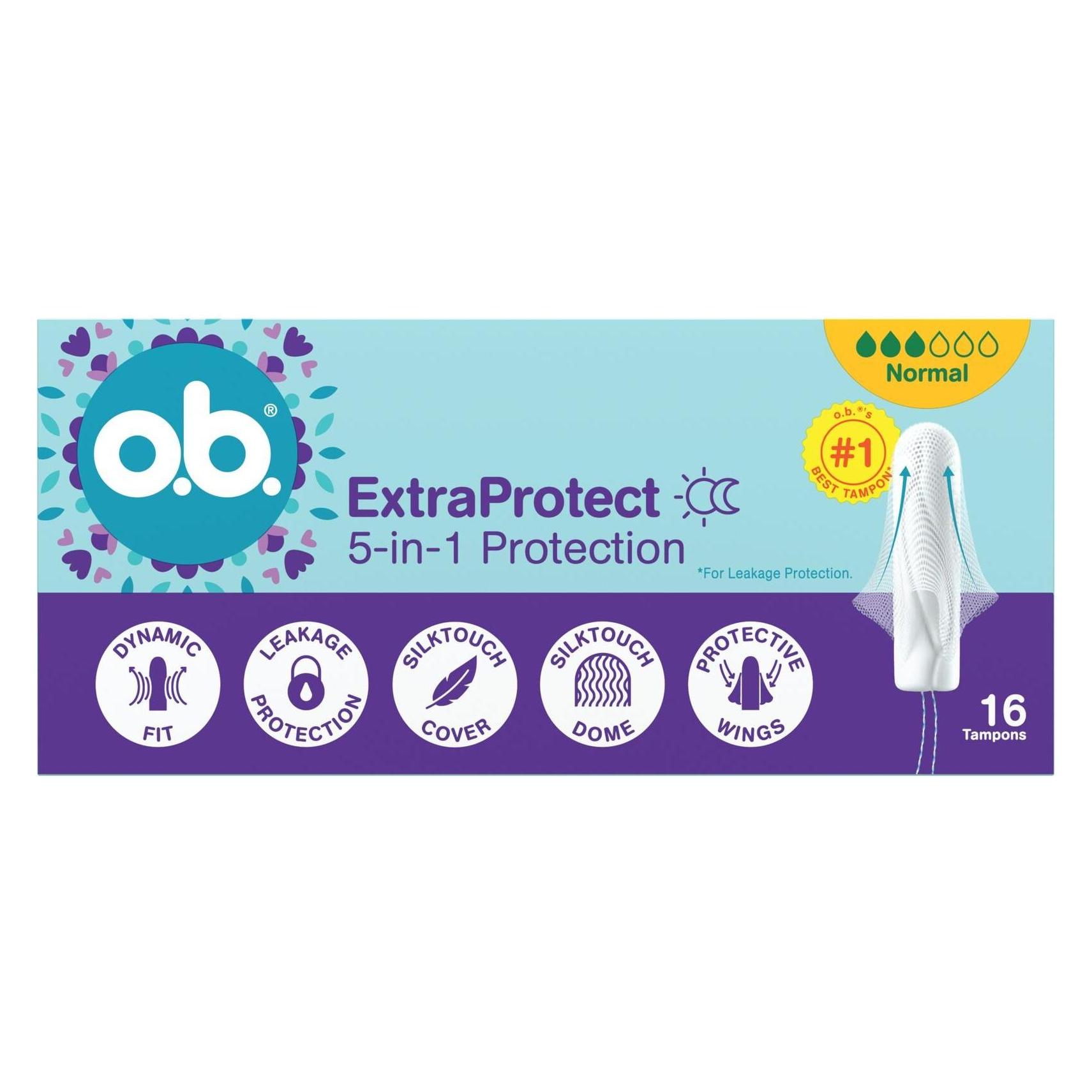 o.b. OB Tampons ExtraProtect Normal (16x, Normal) (909291)