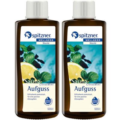 Spitzner Saunaaufguss Citrus Mint Wellness 2x 2x190 ml Konzentrat