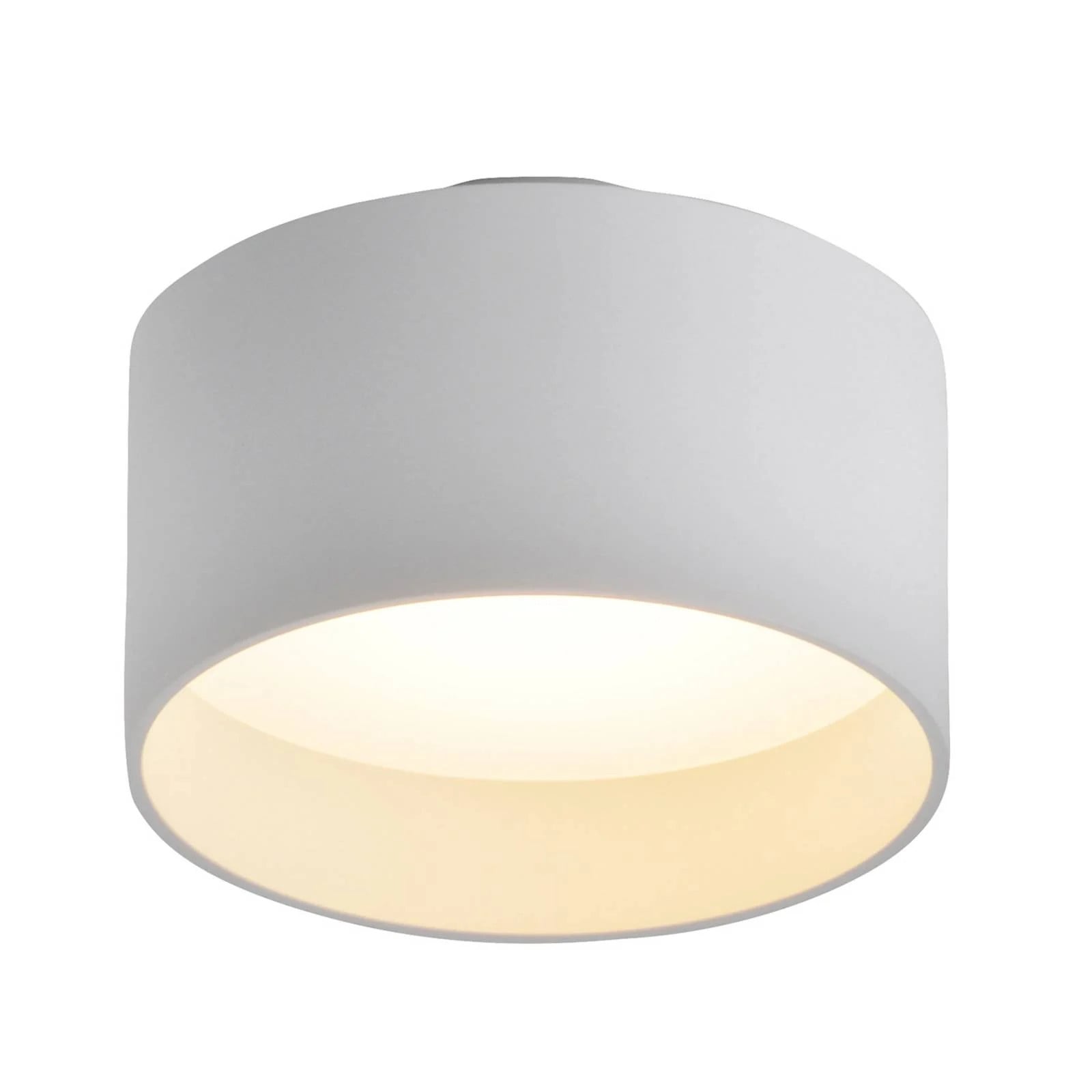 Naeve Leuchten Trimes LED-plafondlamp, wit, dimbaar, modern design voor woon- of eetkamer