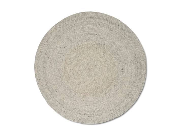 Classic Collection Merino Wollteppich rund Ø240 cm Beton
