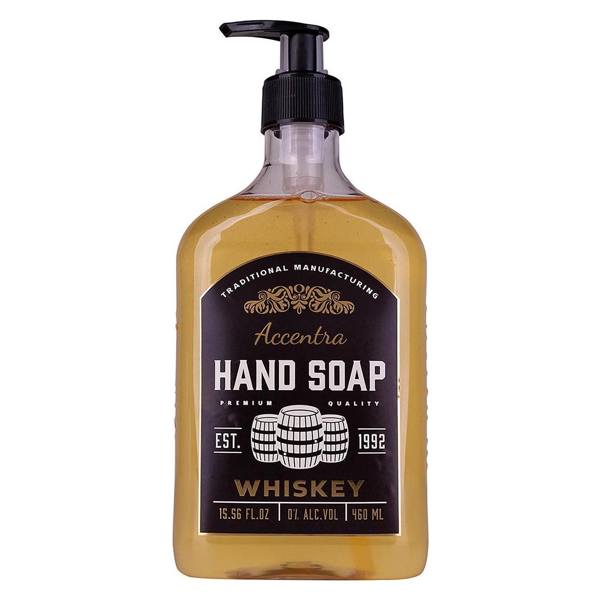 Accentra Seifenspender mit Handseife WHISKEY (Flüssigseife, 460 ml) (8160204)
