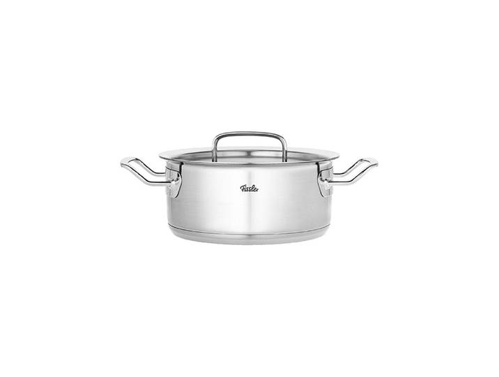 Fissler 2tlg. Set: Edelstahl-Bratentopf Profi Collection® - Ø20 cm