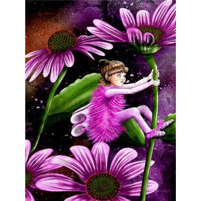 CALVENDO Puzzle Kletter-Elfe | 1000 Teile Lege-Größe 64x48cm Foto-Puzzle für glückliche Stunden