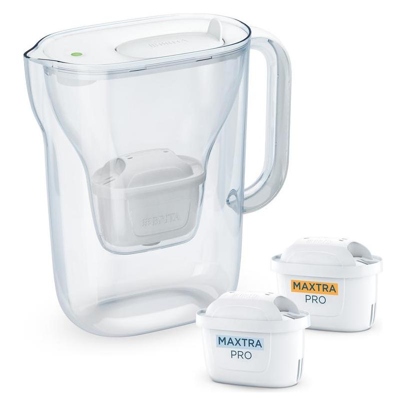 Brita Style Essential inkl. 1x Maxtra Pro Extra Kalkschutz, 1x Maxtra Pro Pure Performance (2.40 l) (1057795)