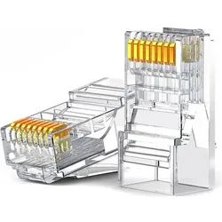 Ugreen 50x Wtyk RJ45 NW120, Cat.6, 8P/8C (Netzwerk Zubehör), Zubehör Netzwerk