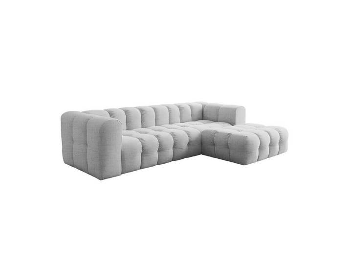 Friderik-EU Ecksofa Baloo L – modernes Design & Komfort mit HR-Schaumstoff-Polsterung, Stoff Moly