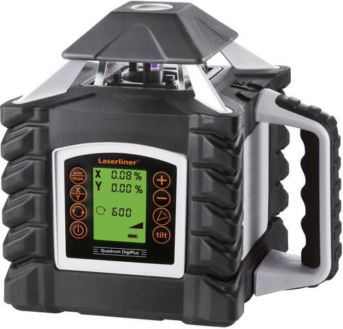 Laserliner Quadrum DigiPlus 410 S Rotationslaser inkl. Laserempfänger, selbstnivellierend Reichweite (max.): 400m