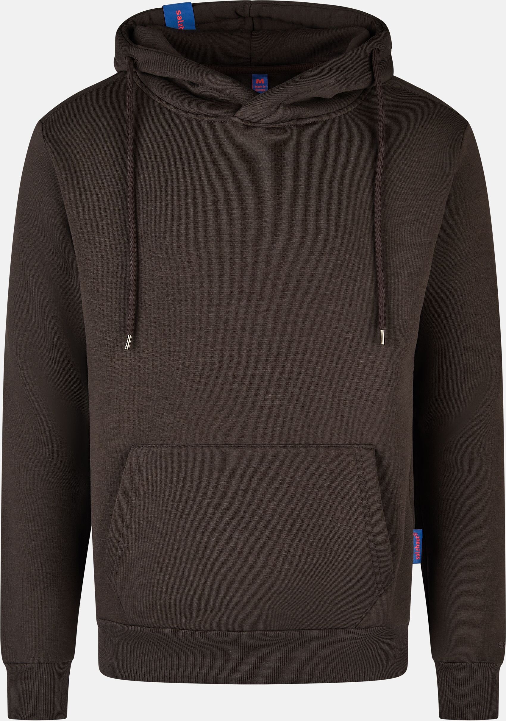 Kapuzenpullover SALZHAUT "Hoodie BODDEN", Herren, Gr. XXL, braun (chocolate), Pullover Kapuzenpullover