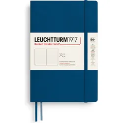 Leuchtturm 1917 Notizbuch Softcover B6+ dotted, 123 Seiten, indigo, 80 g/m2