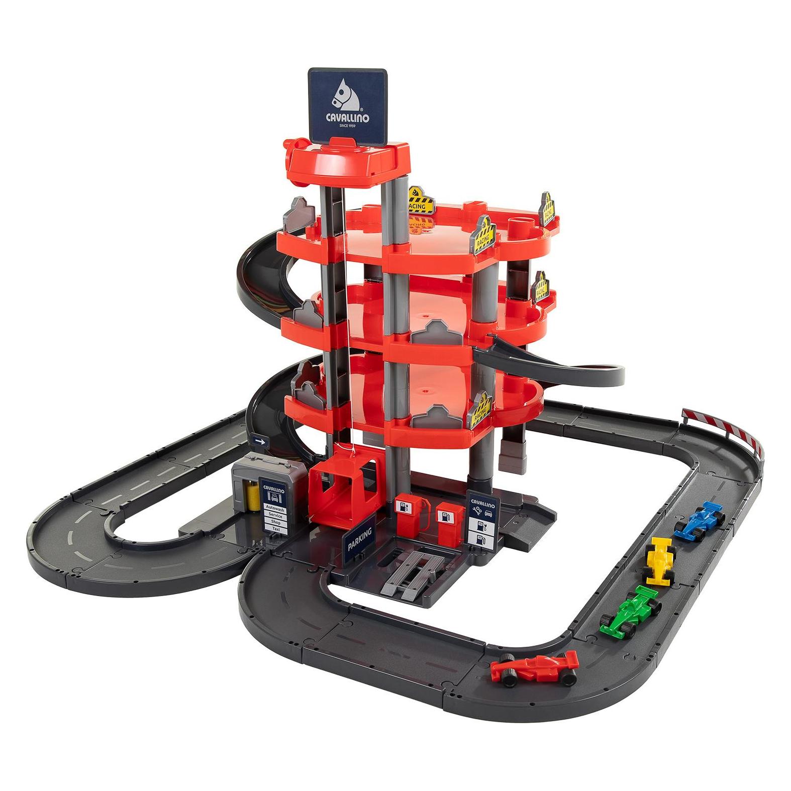 Polesie Cavallino Racing 4-stöckiges Parkhaus (4757LN04)
