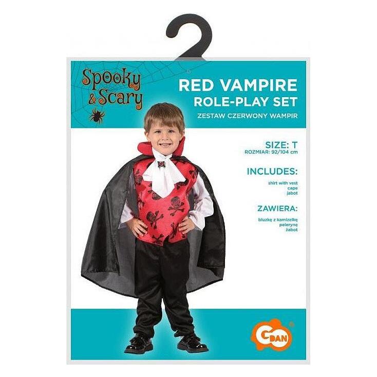 GoDan Halloween Red Vampirkostüm 92/104 cm (104, 92) (66500584)