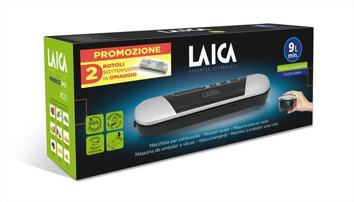 Laica Macchina Sottovuoto Pz2010-silver/nero