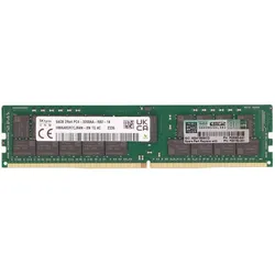 HPE 64GB (1x64GB) Dual Rank (1 x 64GB, 2933 MHz, DDR4-RAM, DIMM), RAM, Schwarz