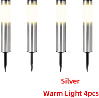 Inspire Curations Waterproof LED Solar Pathways Garden Lights warm Light 4pcs s