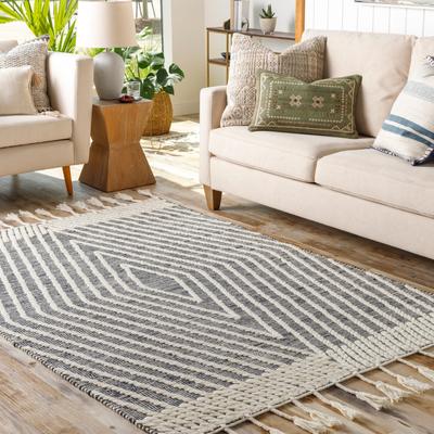 Livabliss Artistic Weavers Keefe Boho Geometric Wool & Jute Area Rug