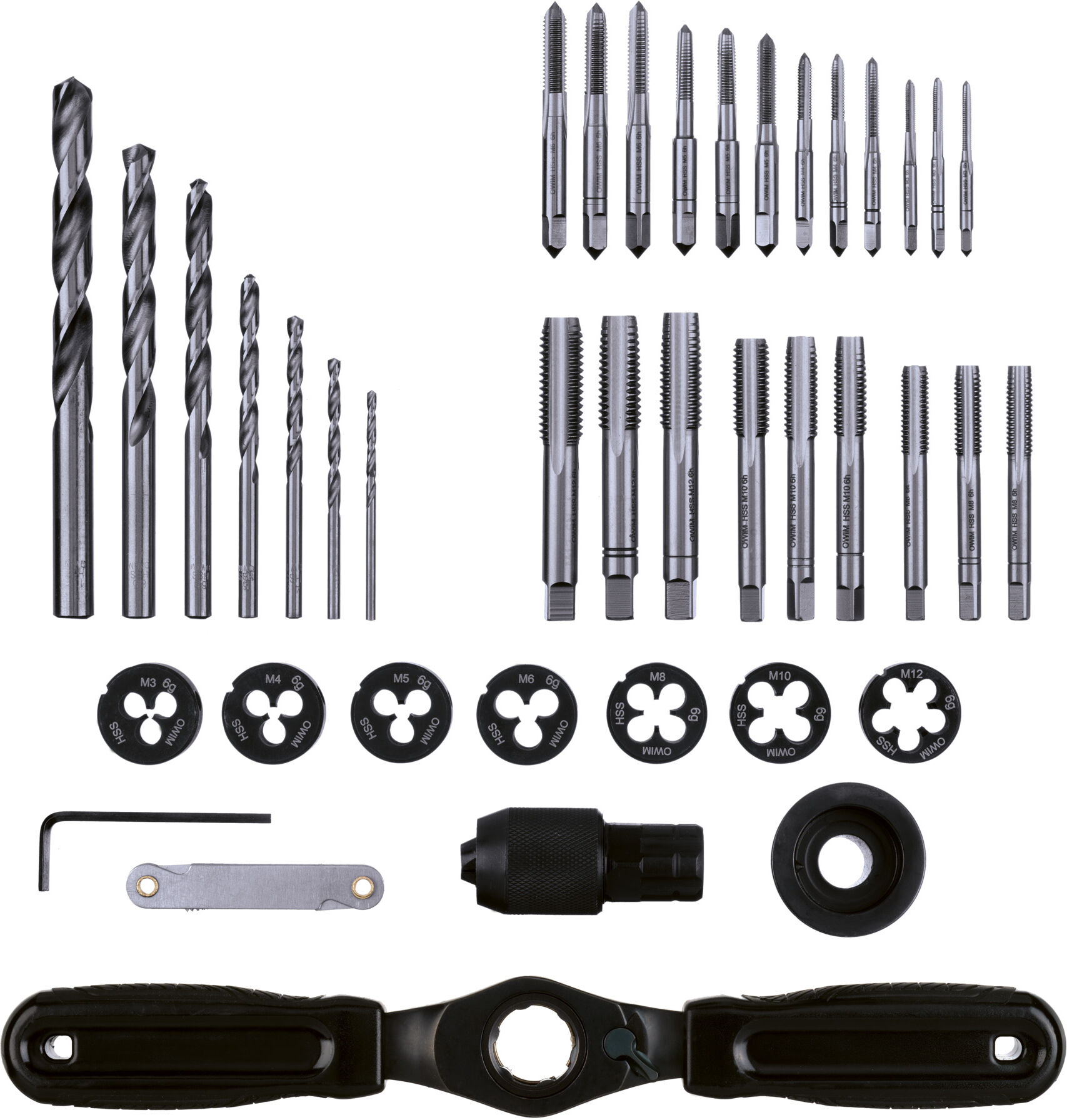 PARKSIDE PERFORMANCE® Gewindebohrer-/Schneideisen-Set, inkl. Aufbewahrungsbox