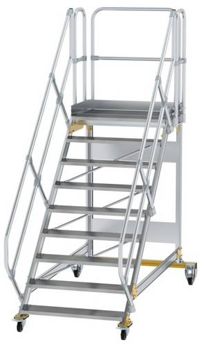MUNK Günzburger Steigtechnik 600809 Aluminium, Stahl verzinkt Treppe