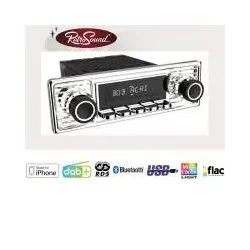 RETROSOUND "MOTOR-6" DAB+ Komplett-Set "Chrome" mit Zubehör