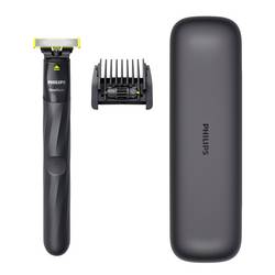 Philips QP1424/65 Bartschneider, Körperhaartrimmer, Präzisions Trimmer, Rasierer Anthrazit