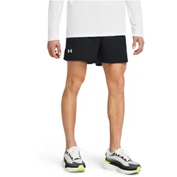 UNDER ARMOUR 5" Launch Laufshorts Herren 001 - black/black/reflective XL