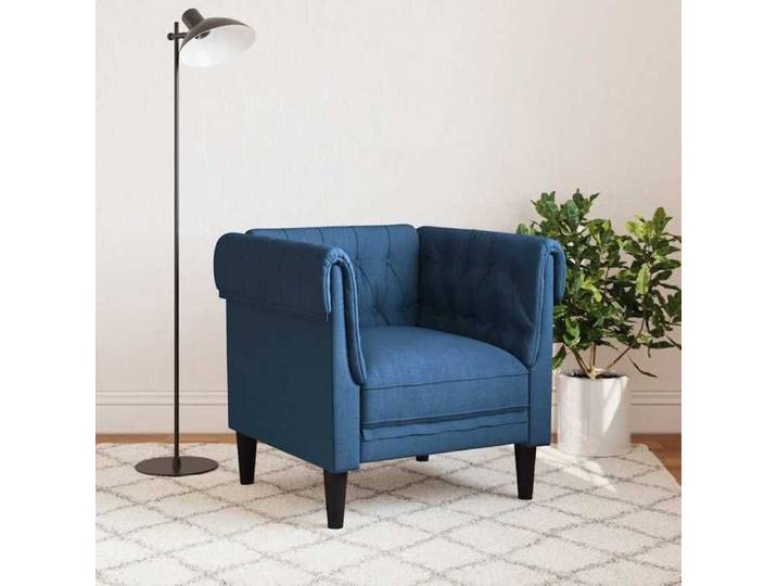 Best2026@Tissu Fauteuil Relax SHIELDPRO® - Siège maximal: 110 kg - Fauteuil Chesterfield bleu - pour salon4031