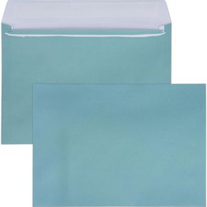 TipTop-Office Versandtaschen blau, B6, ohne Fenster, haftklebend, aus Papier, 100 Stück