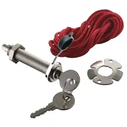 Sommer Notentriegelungsschloss,  Bohrung Ø 13 mm, Länge 70 mm, „Standardkey“