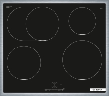 Bosch PIF645BB5E Induktionskochfeld 60cm TouchSelect Bräterzone PowerBoost QuickStart Edelstahlrahmen