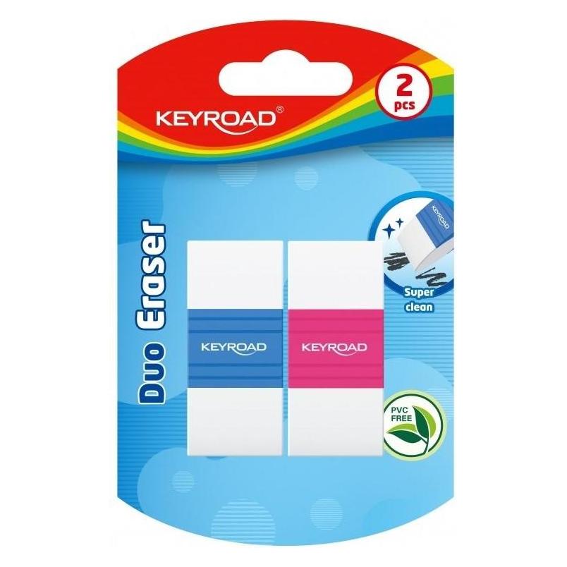 Keyroad Zweifarbiger Radiergummi 2er MIX (47788535)