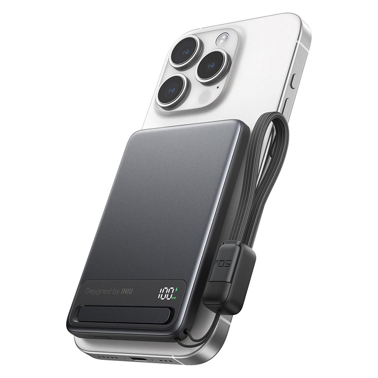 INIUPB5MAGPROSBK Powerbank (5000 mAh, 20 W) (INIUPB5MAGPROSBK)