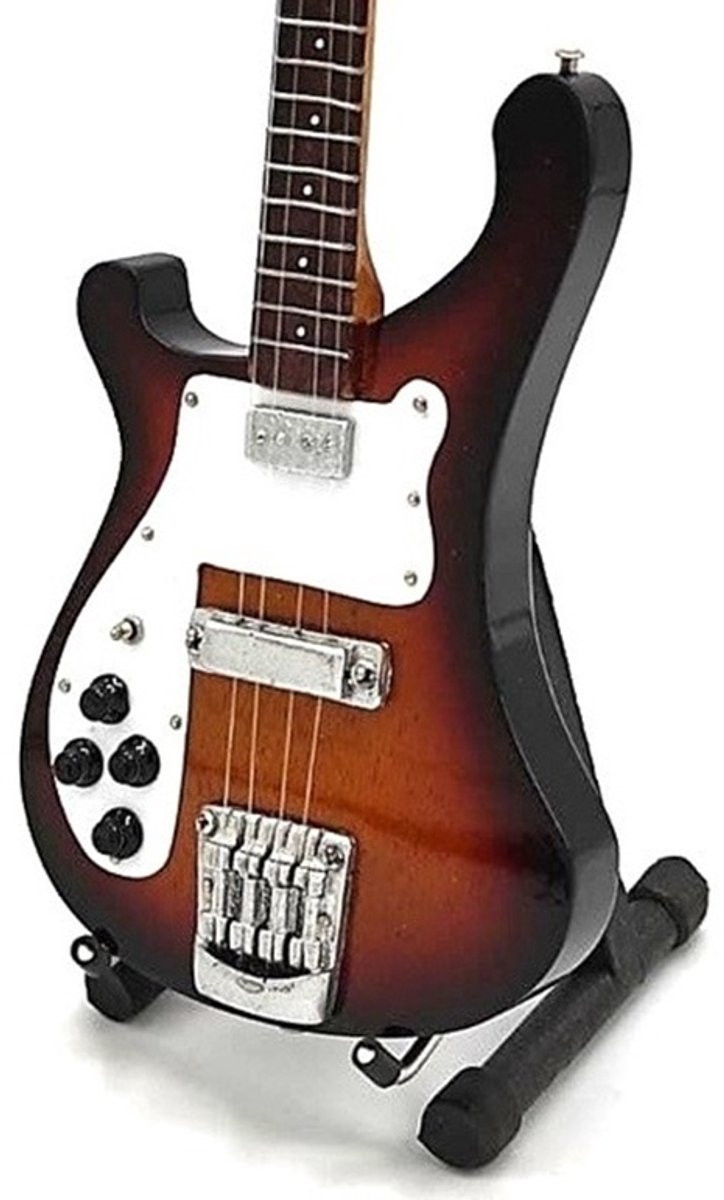 Miniatuur replica Rickenbacker basgitaar van Paul McCartney - The Beatles