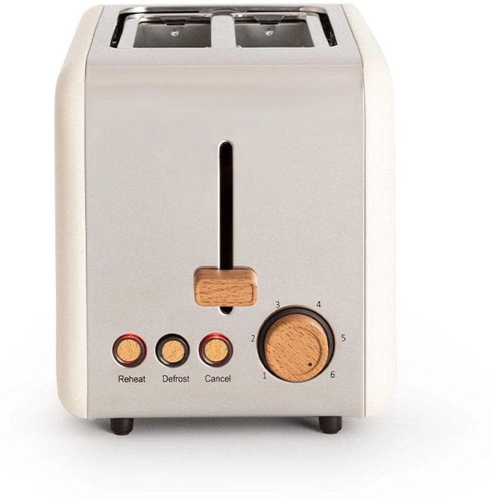 Toaster "Create Retro", gelb (vanille), Toaster, Toaster vanille Einheitsgröße