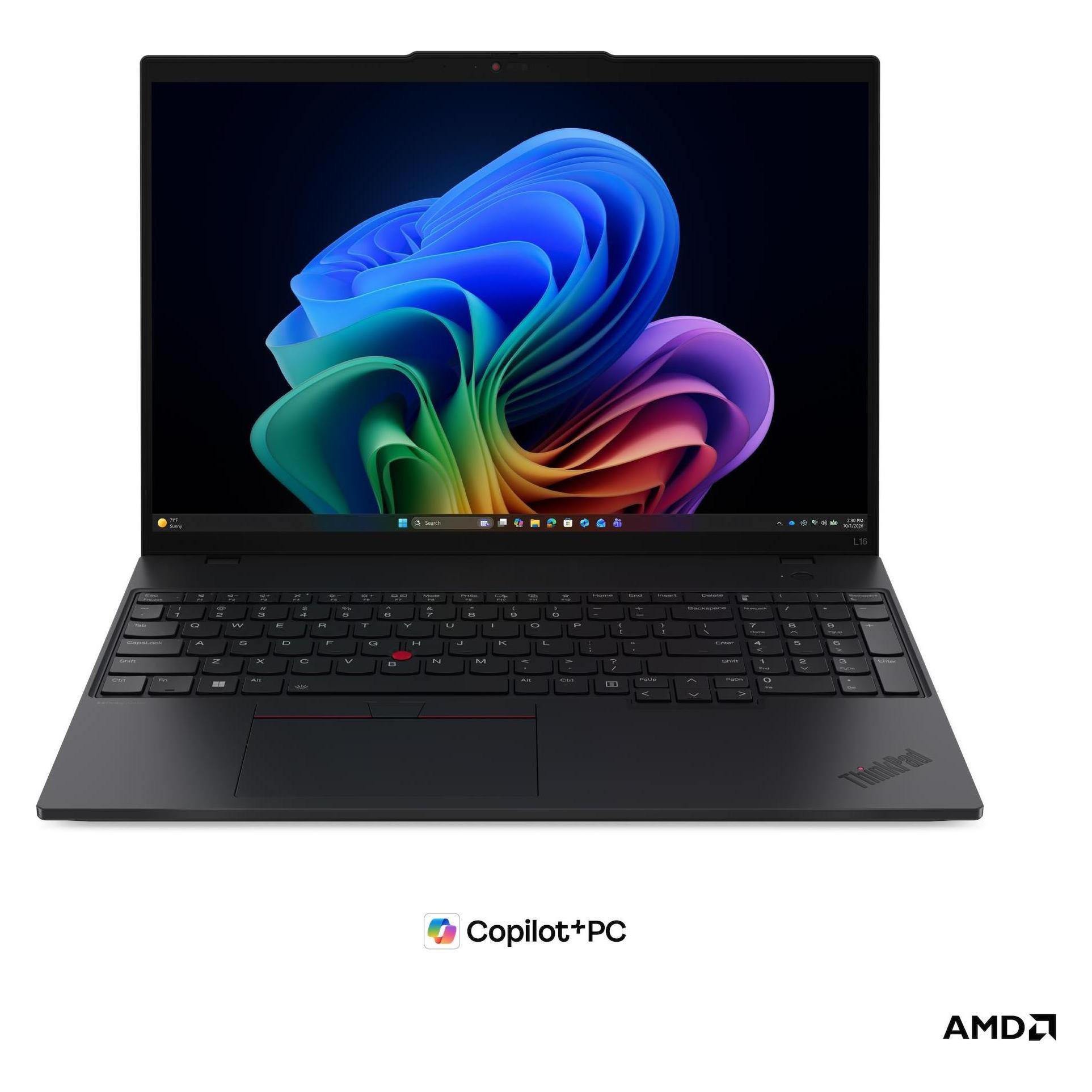 Lenovo ThinkPad L/L16 Gen 3 (AMD)/AI5-430/16"/WUXGA/16 GB/512 GB/AMD-Integrated-Grafik/W11P/Schwarz/3R (16", 512 GB, 16 GB, DE) (21XC002RCK)