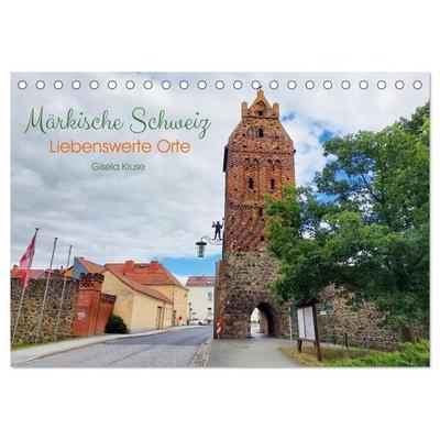Märkische Schweiz - Liebenswerte Orte (Tischkalender 2027 DIN A5 quer), CALVENDO Monatskalender