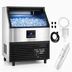 Gewerbliche Eiswürfelmaschine GBICE02 (120 kg/Tag)