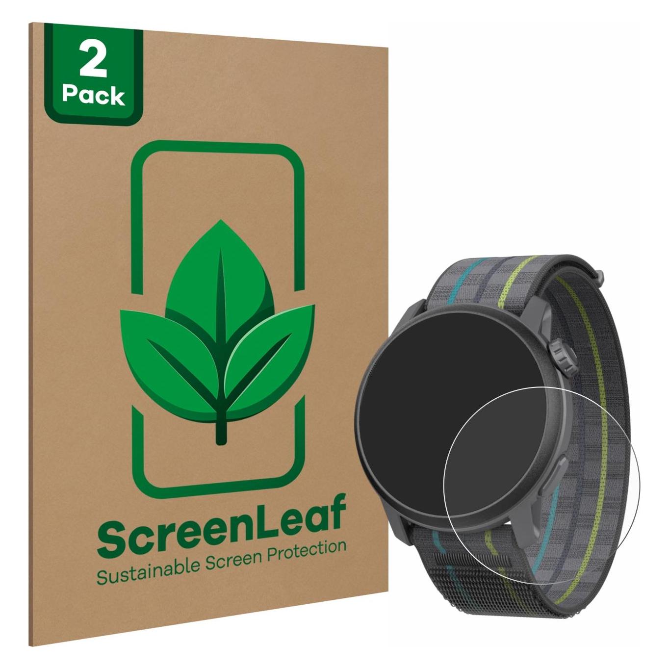 ScreenLeaf Schutzfolie für Coros Pace 3 Displayschutz Display Schutz Folie Klar Transparent (6150581)