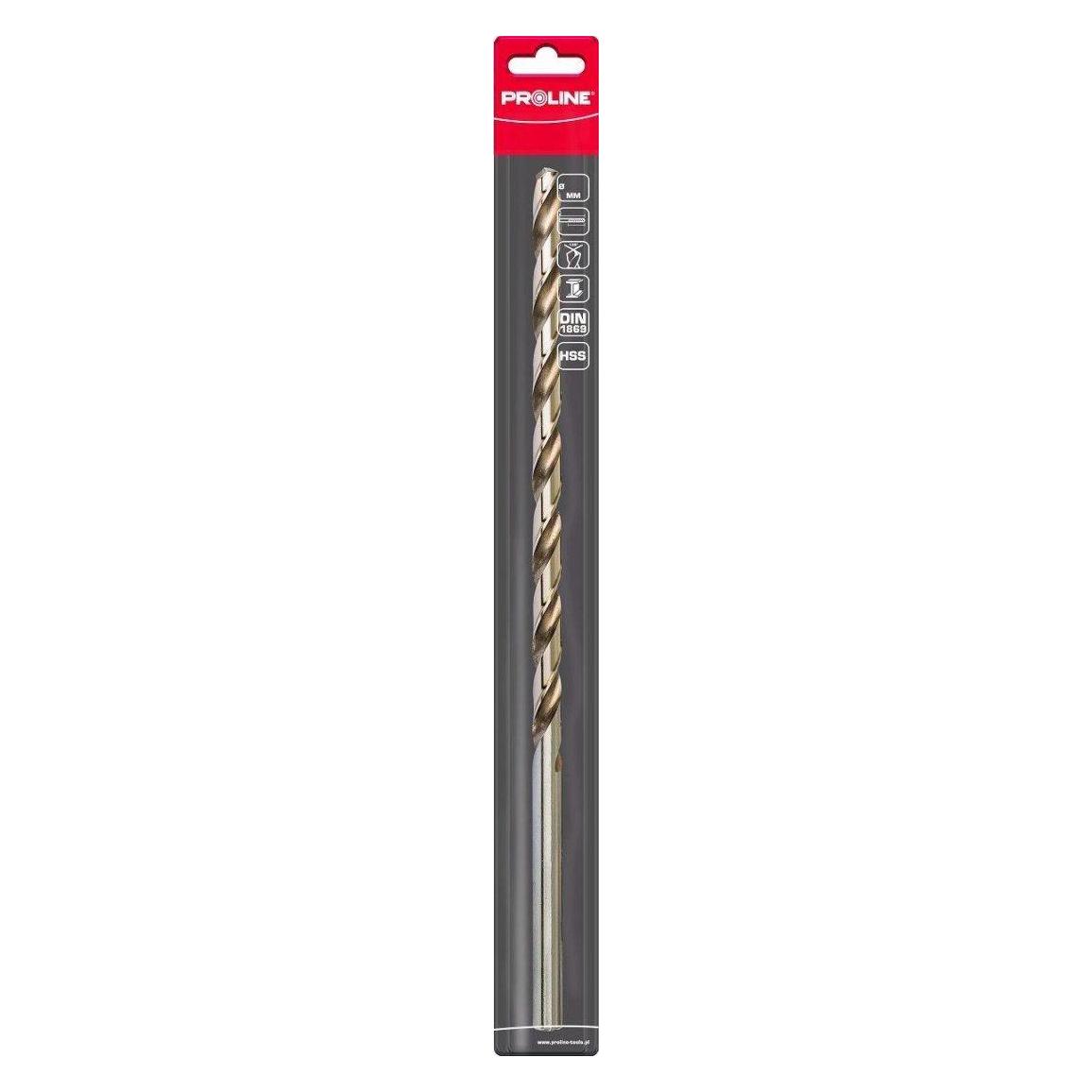 Proline Drill met.extra, length hss din1869 length 10.0 mm pc1 (10 mm) (77700)